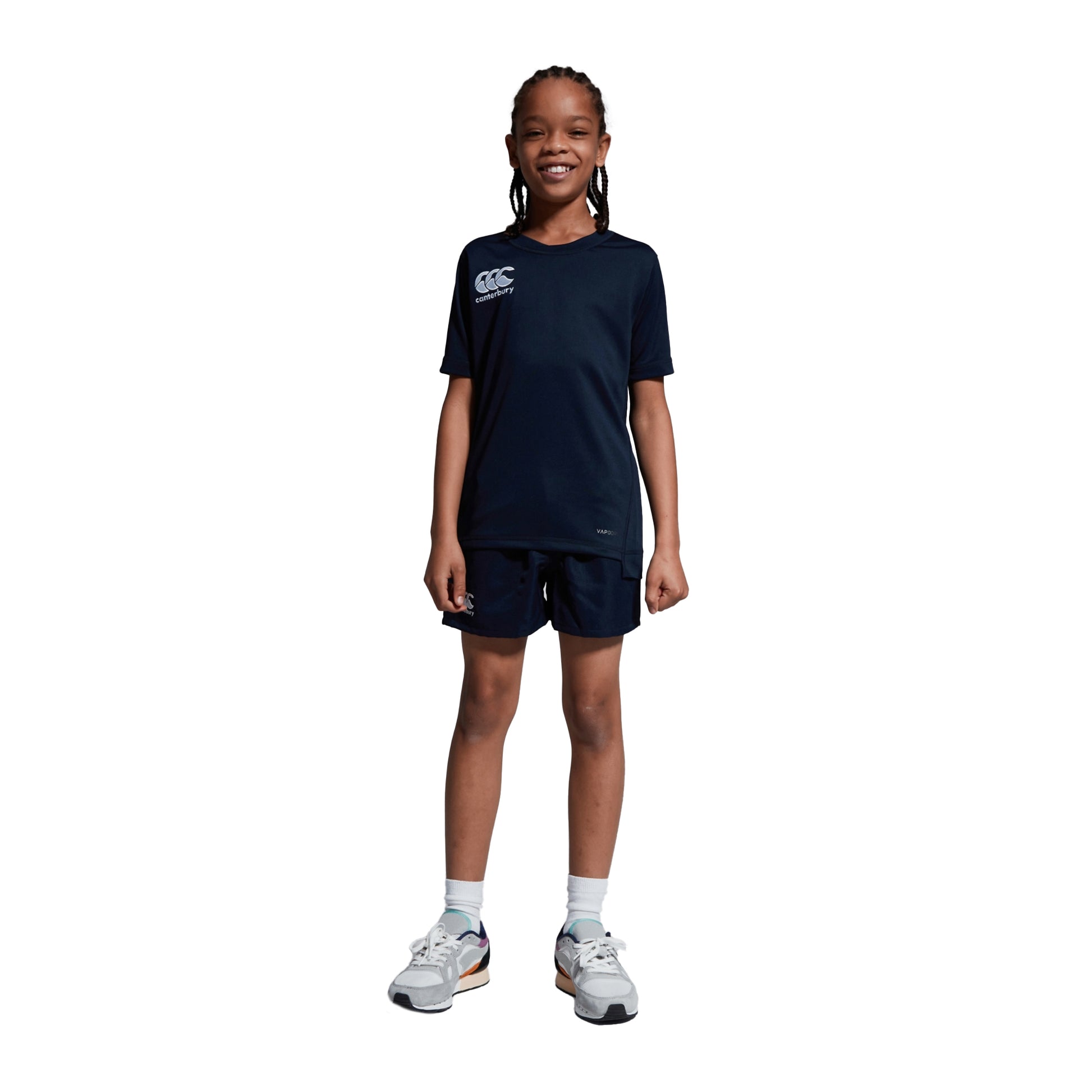 Navy - Side - Canterbury Childrens-Kids Club Training Jersey