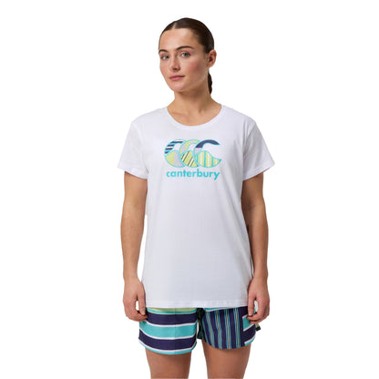 White - Side - Canterbury Womens-Ladies Uglies T-Shirt