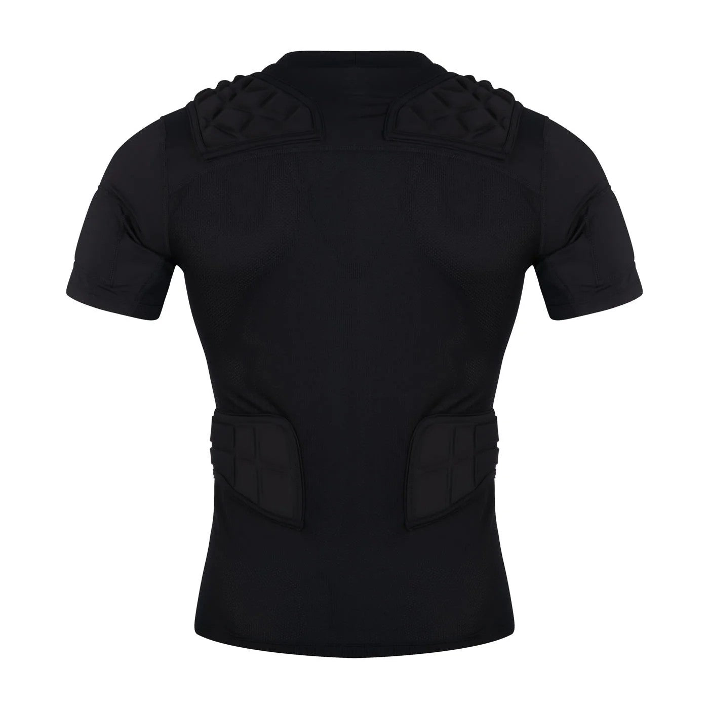 Black-White-Silver - Back - Canterbury Unisex Adult Elite Logo Protection Vest