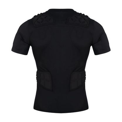Black-White-Silver - Back - Canterbury Unisex Adult Elite Logo Protection Vest