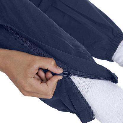 Navy - Side - Canterbury Childrens-Kids Cuffed Ankle Tracksuit Bottoms