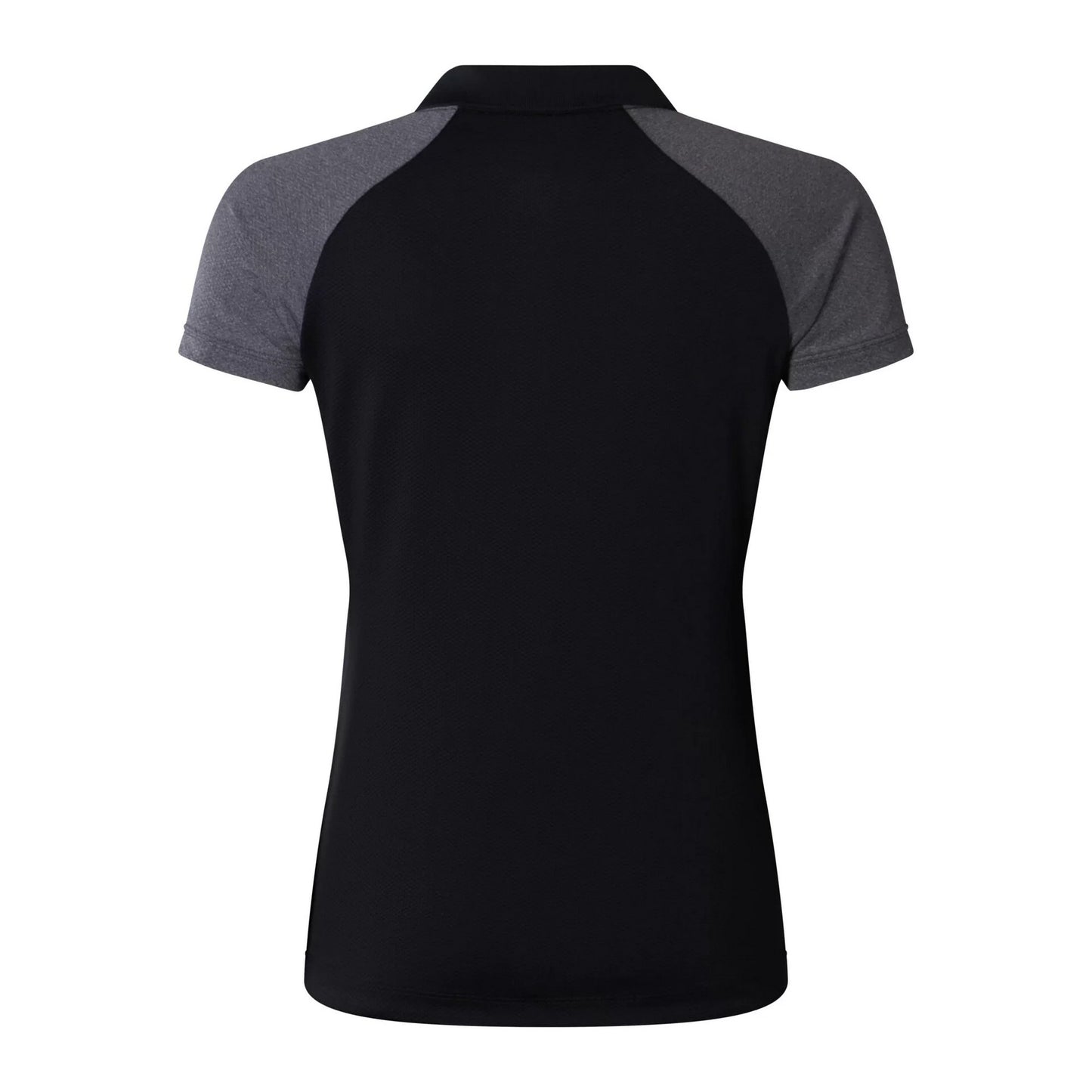 Black-Magnet Grey - Back - Canterbury Womens-Ladies Elite Polo Shirt