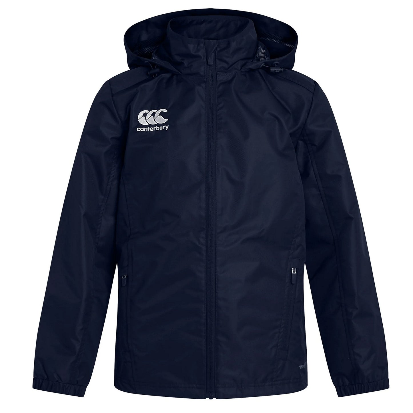 Navy - Front - Canterbury Mens Club Vaposhield Full Zip Waterproof Jacket
