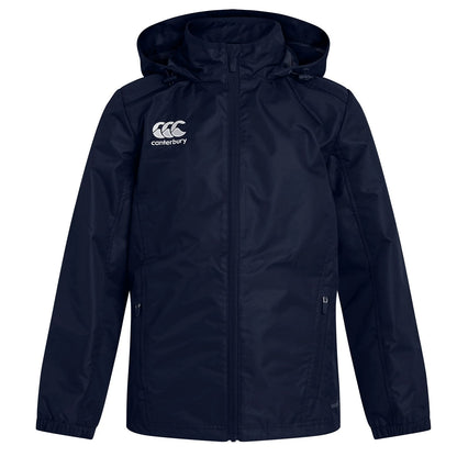Navy - Front - Canterbury Mens Club Vaposhield Full Zip Waterproof Jacket