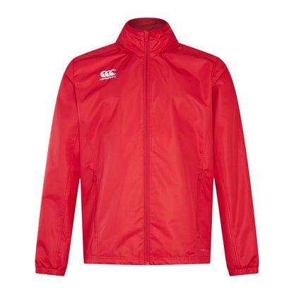 Flag Red - Front - Canterbury Mens Club Vaposhield Full Zip Waterproof Jacket