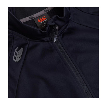 Black - Side - Canterbury Mens Elite Windstopper Soft Shell Jacket