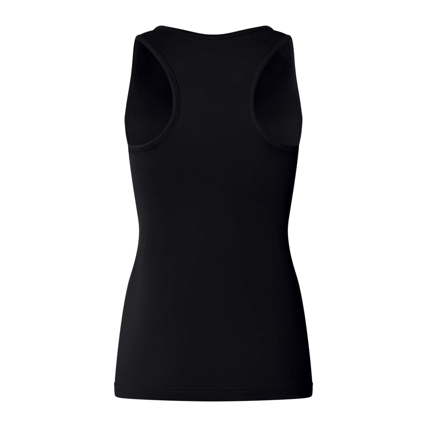 Black - Back - Canterbury Womens-Ladies Club Dry Racerback Tank Top