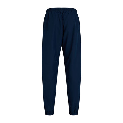 Navy - Back - Canterbury Childrens-Kids Club Plain Cuffed Tracksuit Bottoms