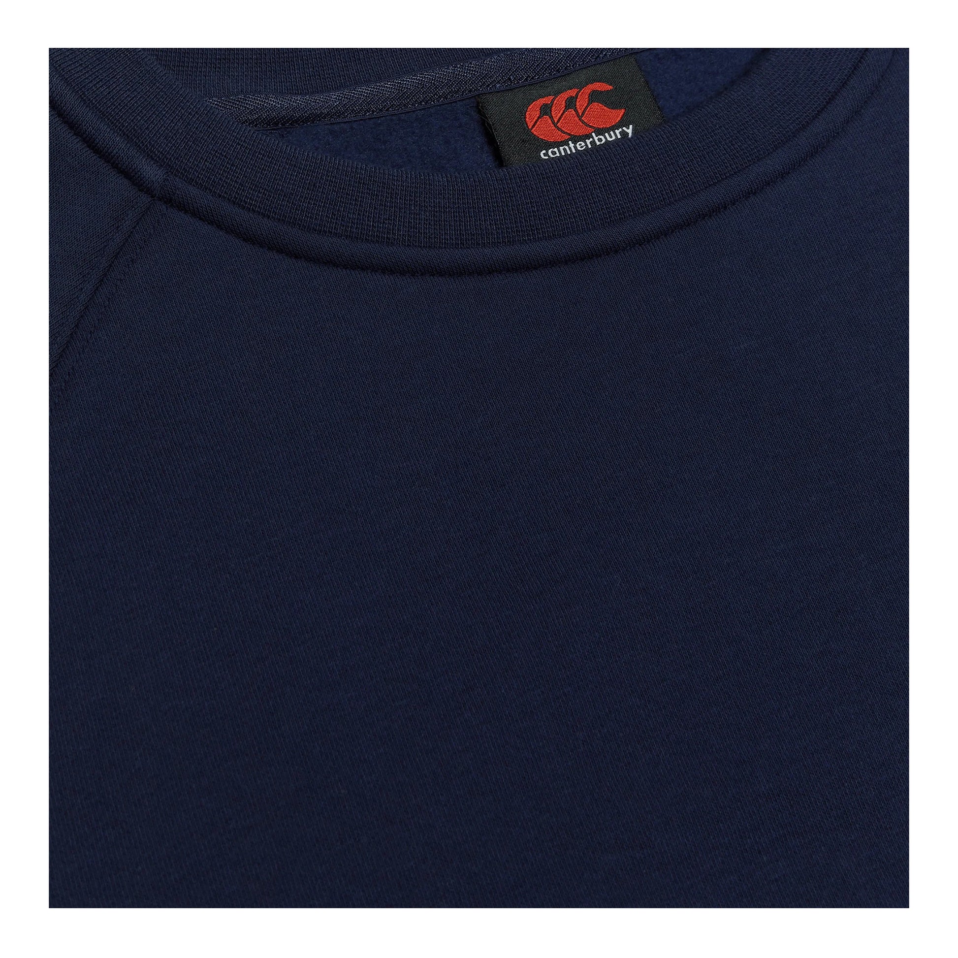 Navy - Side - Canterbury Mens Club Crew Neck Sweatshirt
