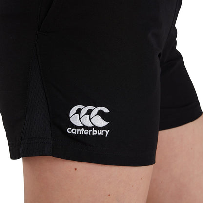 Black - Side - Canterbury Womens-Ladies Club Shorts