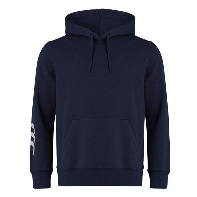 Navy - Front - Canterbury Mens Club Hoodie