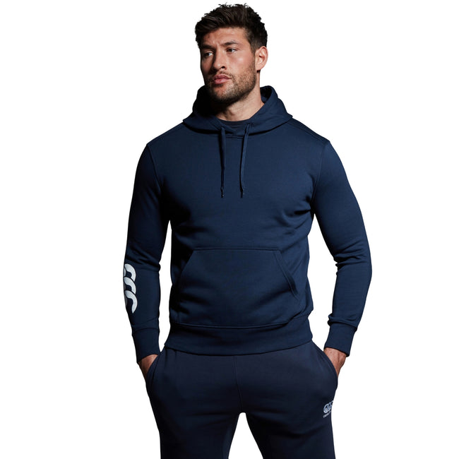 Navy - Side - Canterbury Mens Club Hoodie