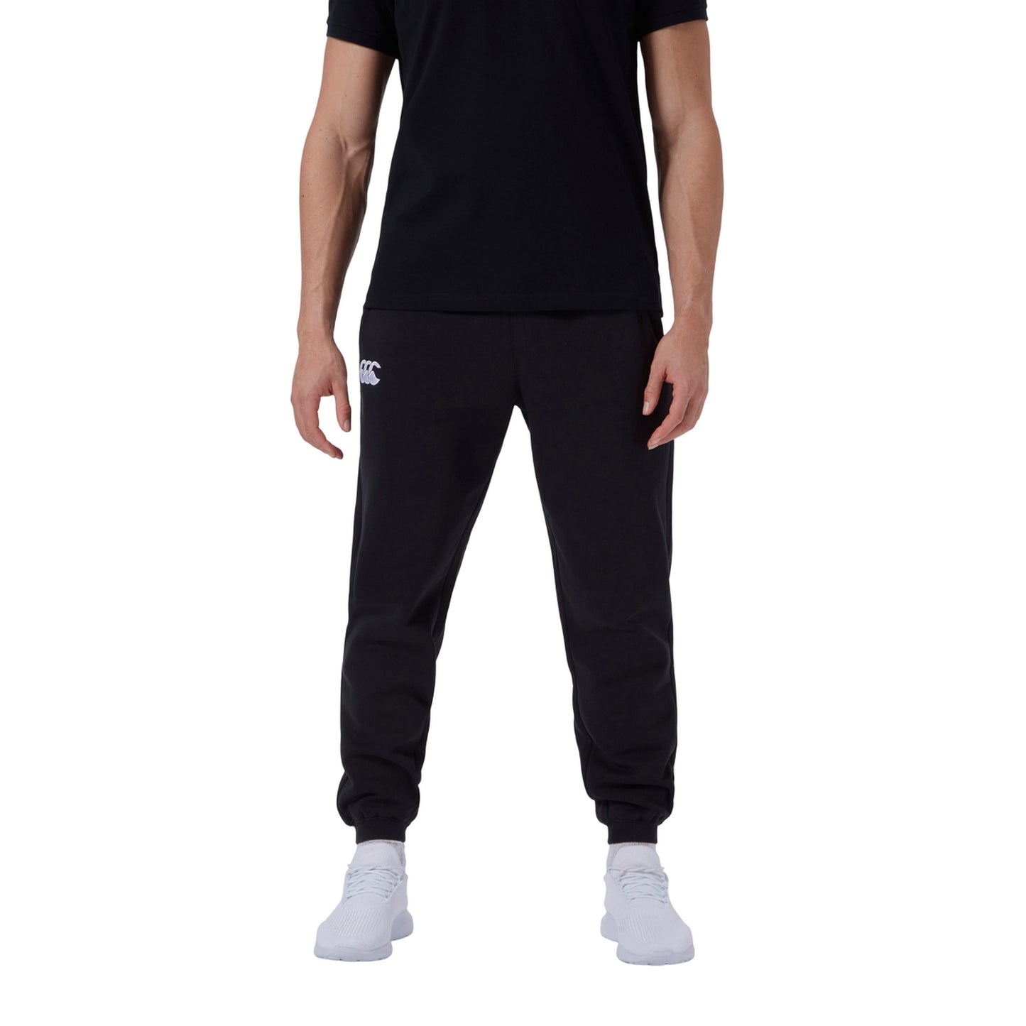 Black - Side - Canterbury Mens Leisure Jogging Bottoms