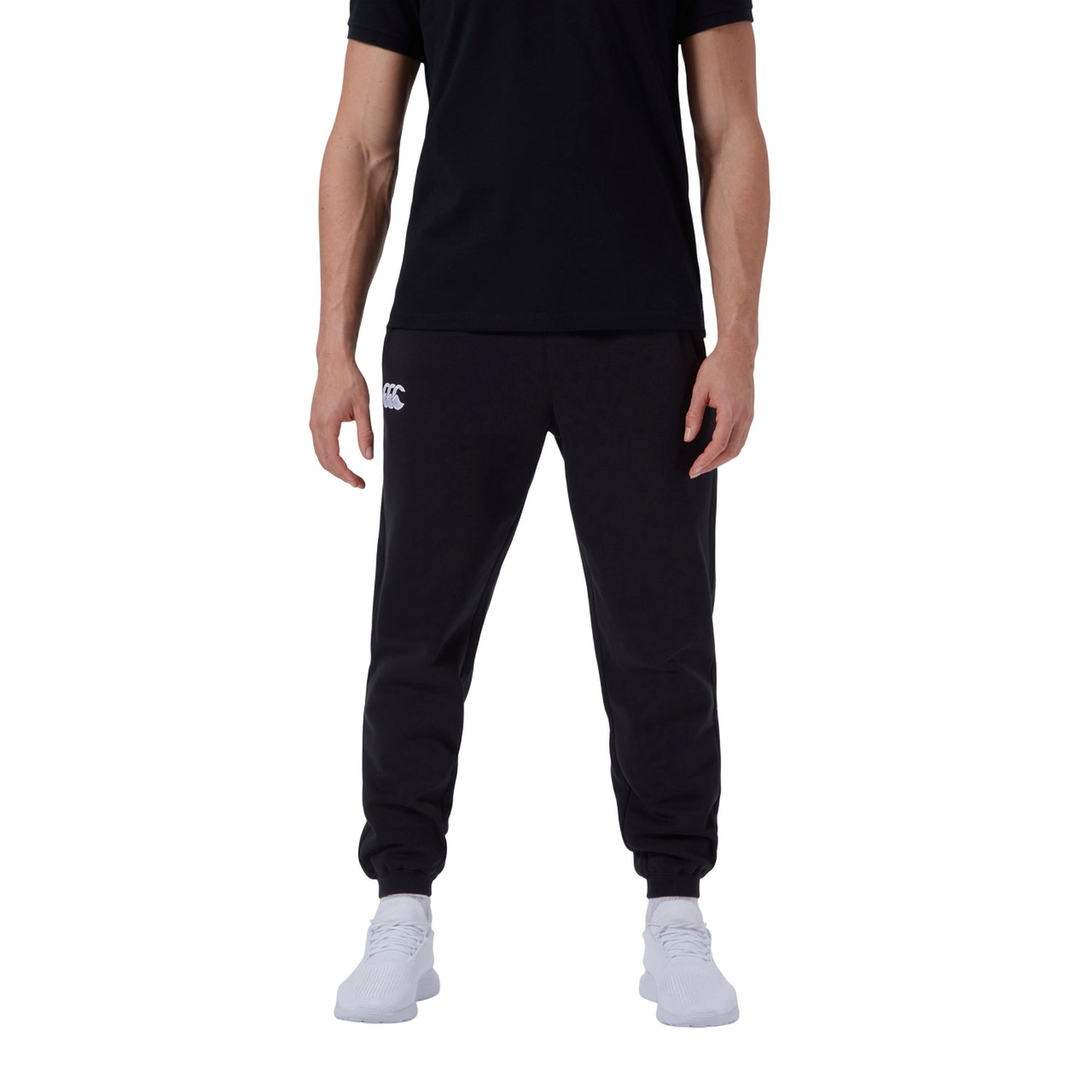 Black - Side - Canterbury Mens Leisure Jogging Bottoms