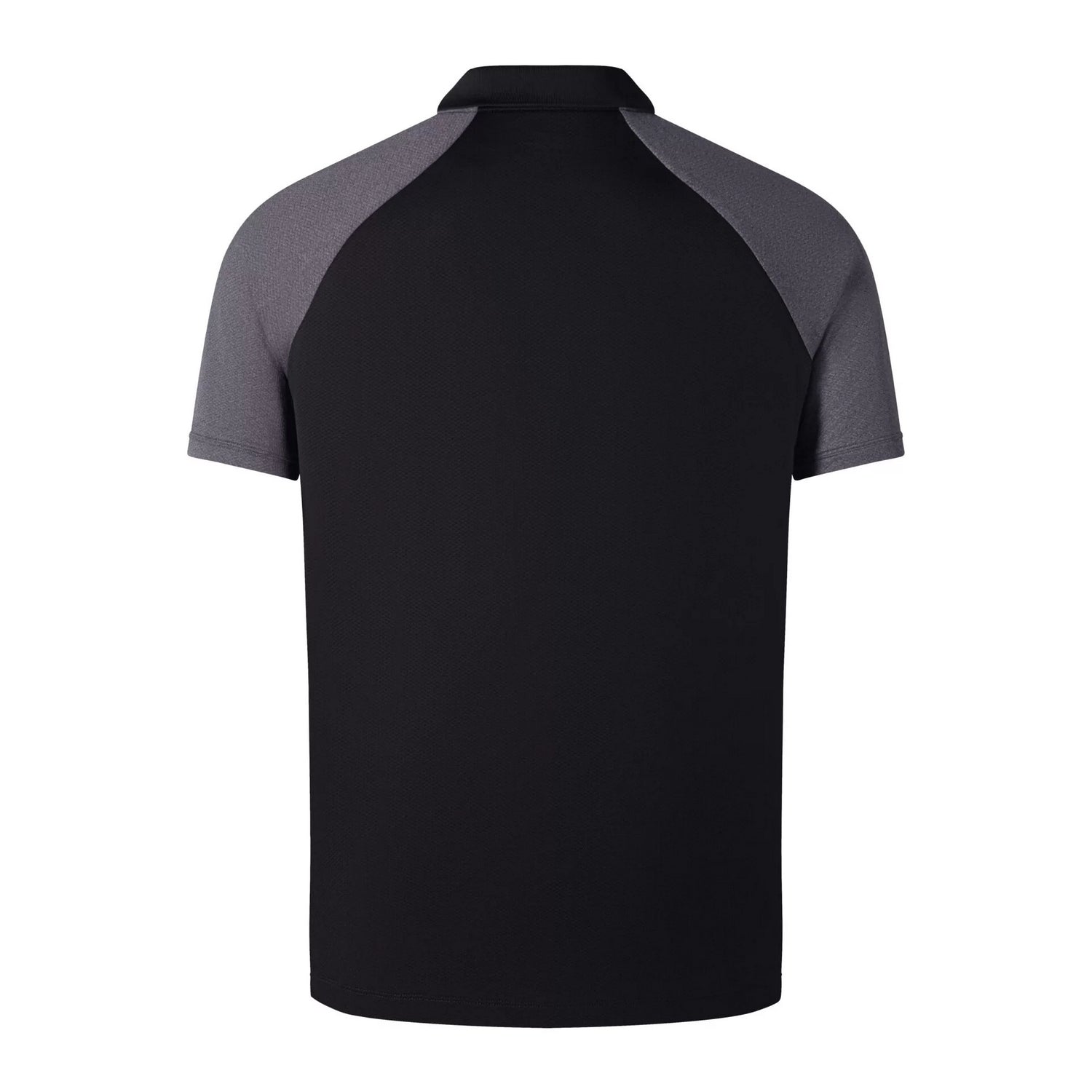 Black-Magnet Grey - Back - Canterbury Mens Elite Polo Shirt