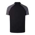 Black-Magnet Grey - Back - Canterbury Mens Elite Polo Shirt
