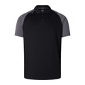 Black-Magnet Grey - Front - Canterbury Mens Elite Polo Shirt