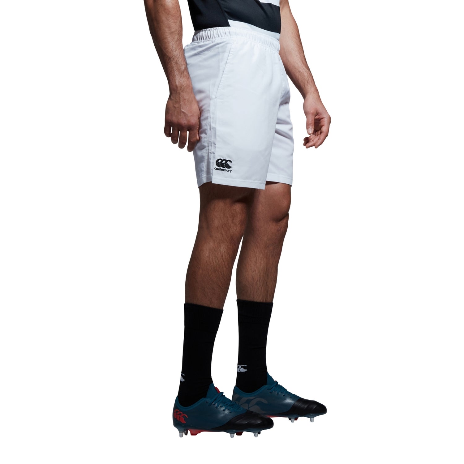 White - Back - Canterbury Mens Club Shorts