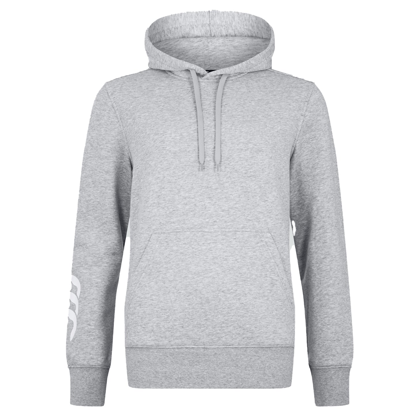 Classic Marl - Front - Canterbury Womens-Ladies Club Logo Hoodie