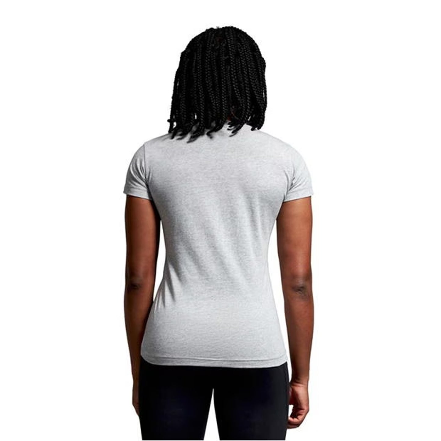 Classic Marl - Back - Canterbury Womens-Ladies Small Logo Cotton T-Shirt
