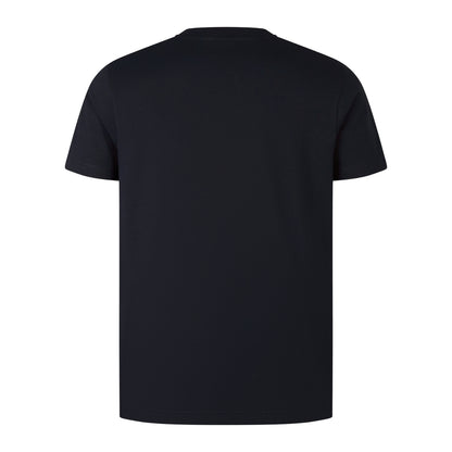 Black-Red-White - Back - Canterbury Mens Logo Organic Cotton T-Shirt
