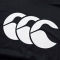 Black-Red-White - Lifestyle - Canterbury Mens Logo Organic Cotton T-Shirt