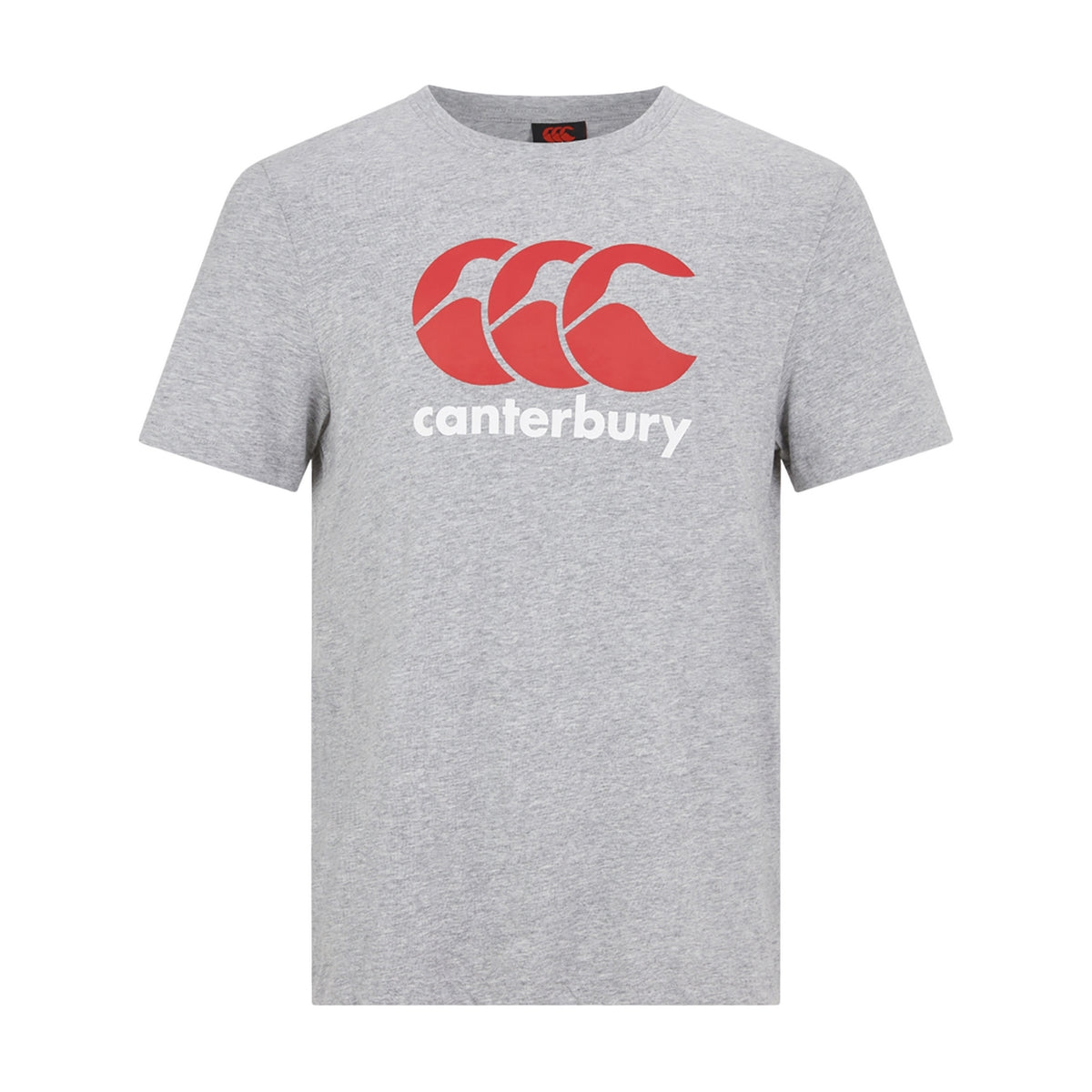 Classic Marl - Front - Canterbury Childrens-Kids Logo T-Shirt