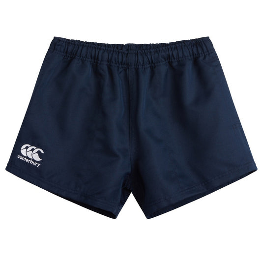 Navy - Front - Canterbury Womens-Ladies Professional Polyester Shorts