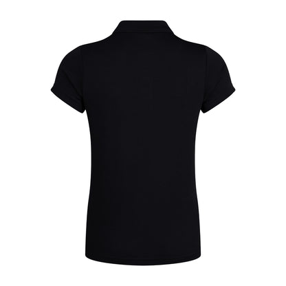 Black - Back - Canterbury Womens-Ladies Club Dry Polo Shirt