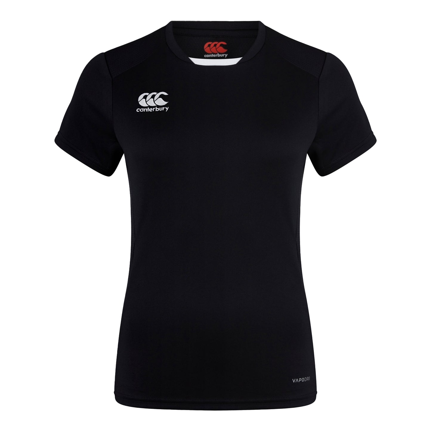 Black - Front - Canterbury Womens-Ladies Club Dry Club T-Shirt