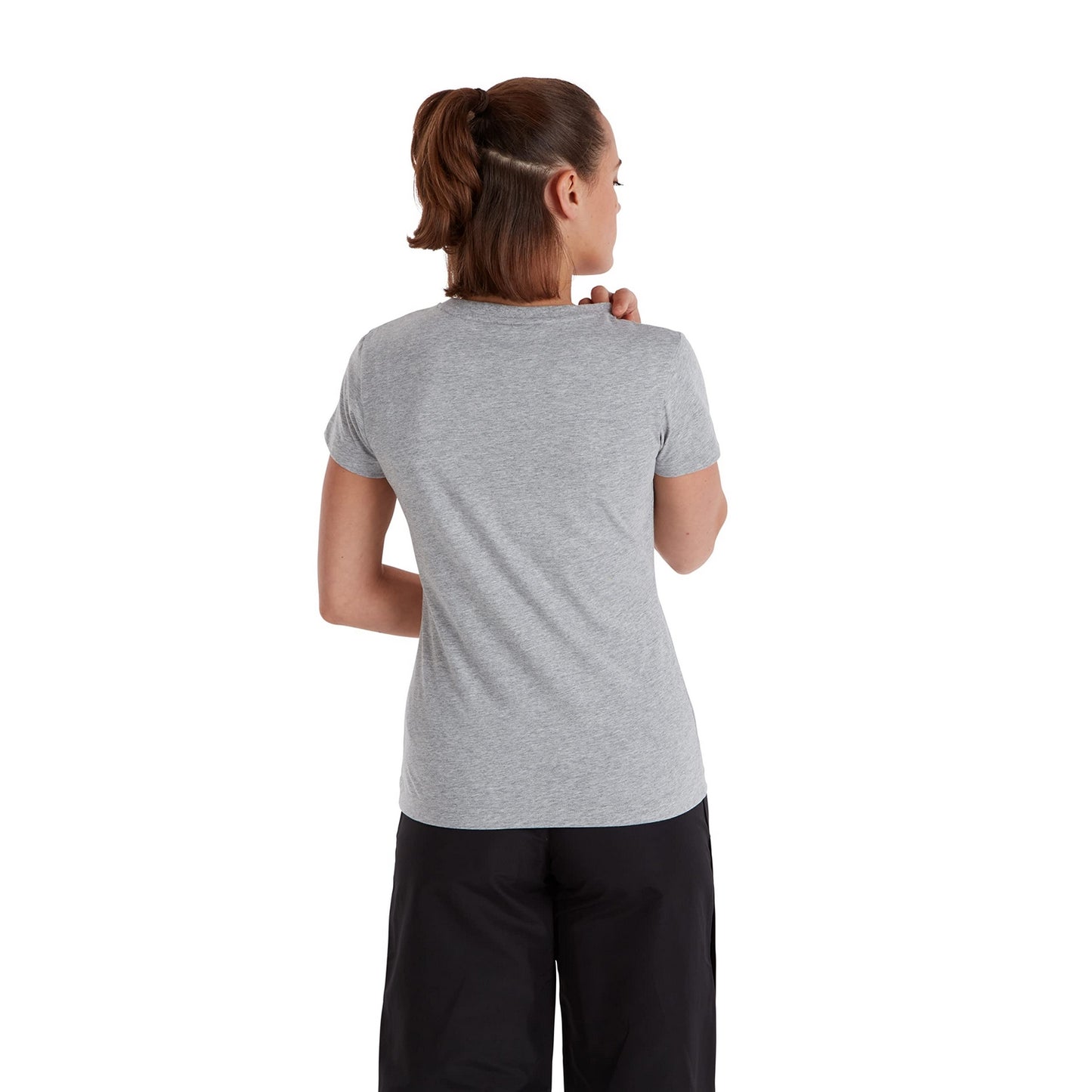 Classic Marl - Back - Canterbury Womens-Ladies Logo T-Shirt