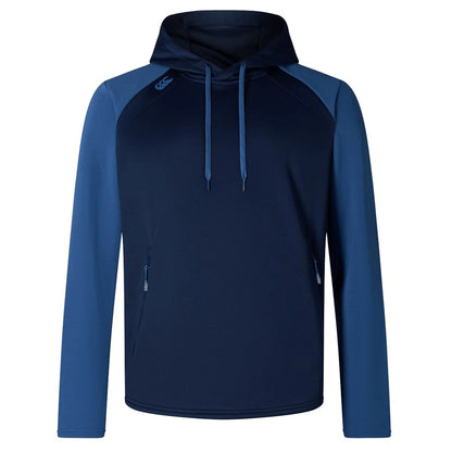 Navy - Front - Canterbury Unisex Adult Elite Training Hoodie