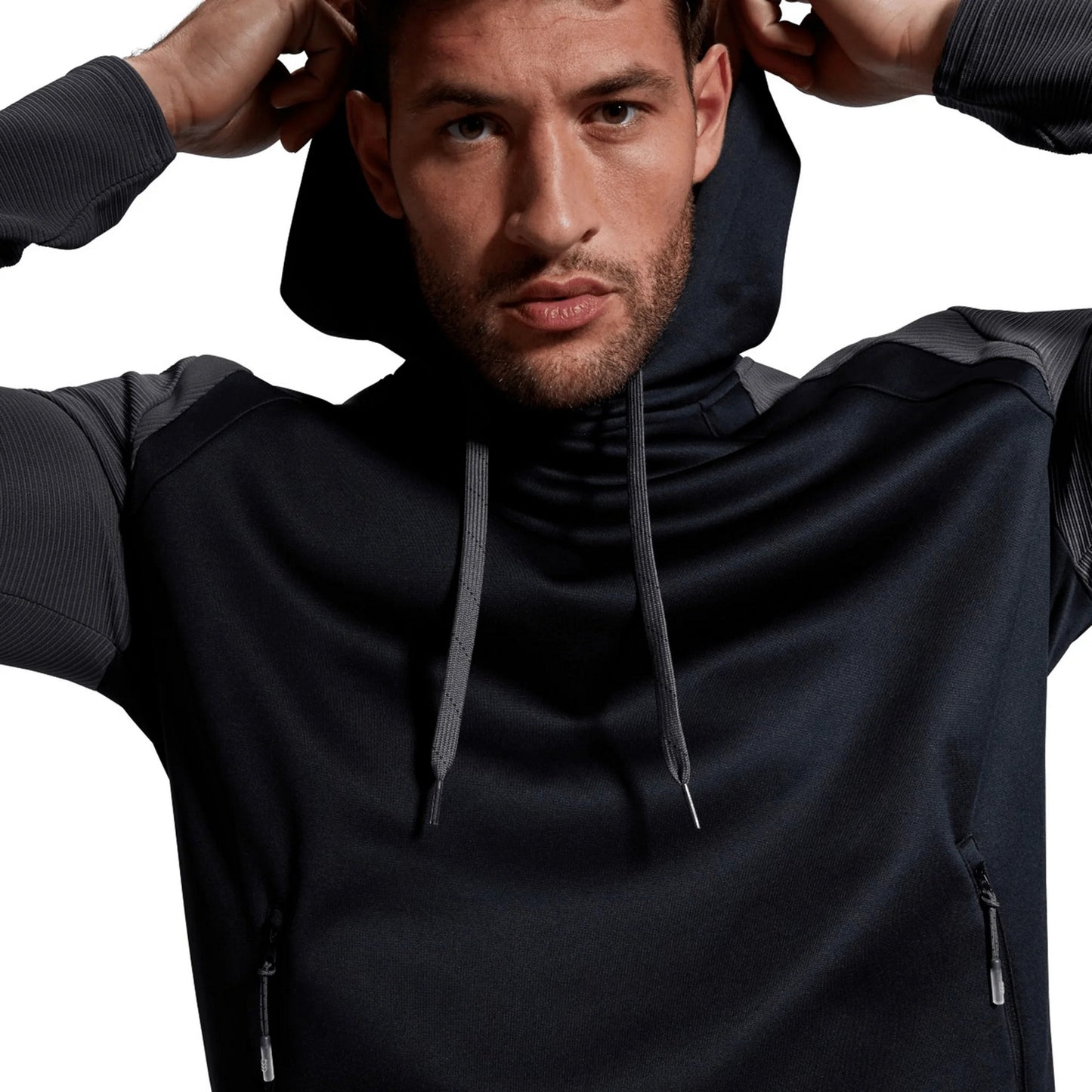 Black - Side - Canterbury Unisex Adult Elite Training Hoodie