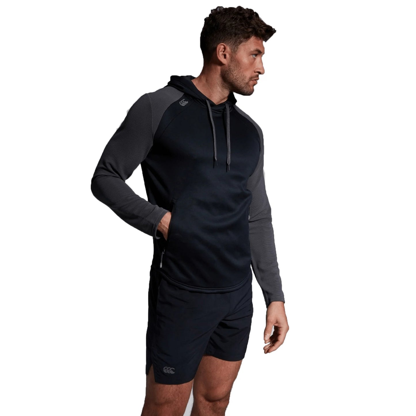 Black - Lifestyle - Canterbury Unisex Adult Elite Training Hoodie