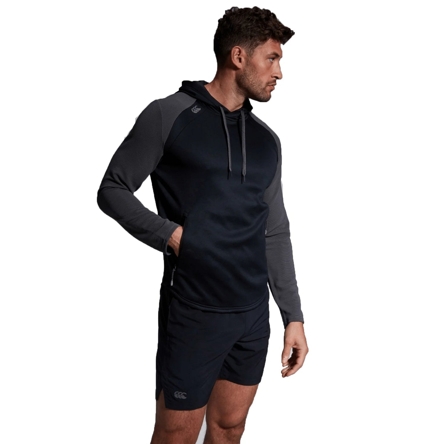 Black - Lifestyle - Canterbury Unisex Adult Elite Training Hoodie