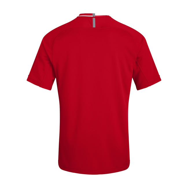 Flag Red - Back - Canterbury Mens Evader Hooped Vapodri Jersey