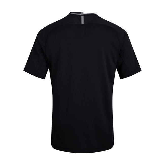 Black - Back - Canterbury Mens Evader Hooped Vapodri Jersey