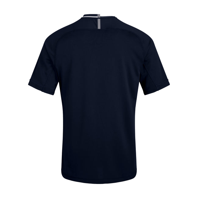 Navy - Back - Canterbury Mens Evader Hooped Vapodri Jersey