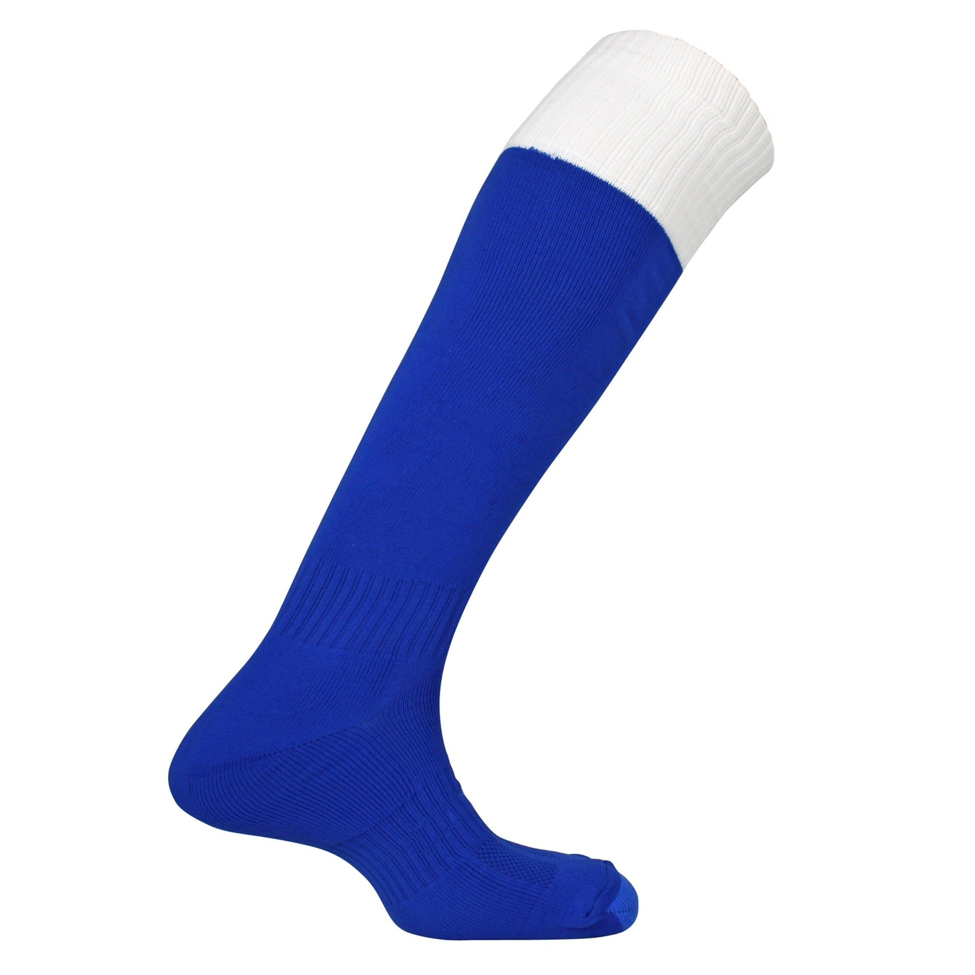 White-Royal Blue - Back - Mitre Mens Mercury Contrast Football Socks