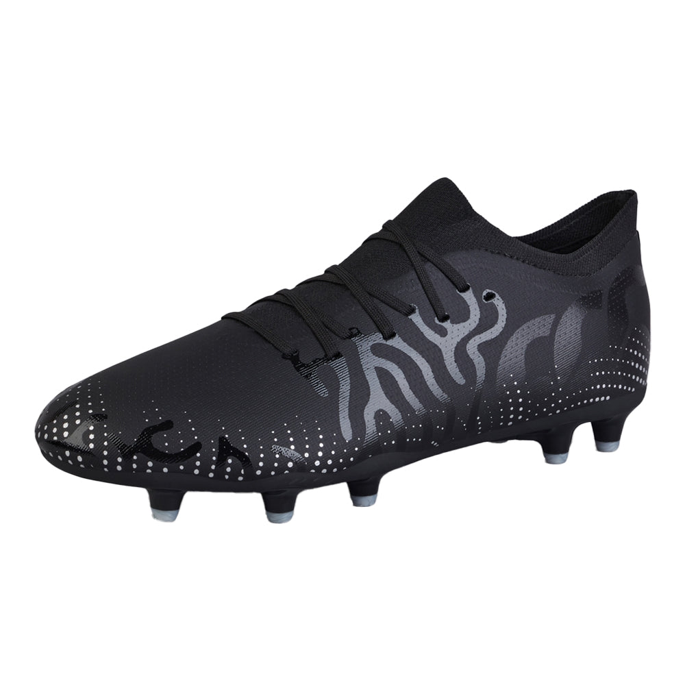 Black-Silver Metallic - Front - Canterbury Unisex Adult Speed Infinite Pro Firm Ground Boots