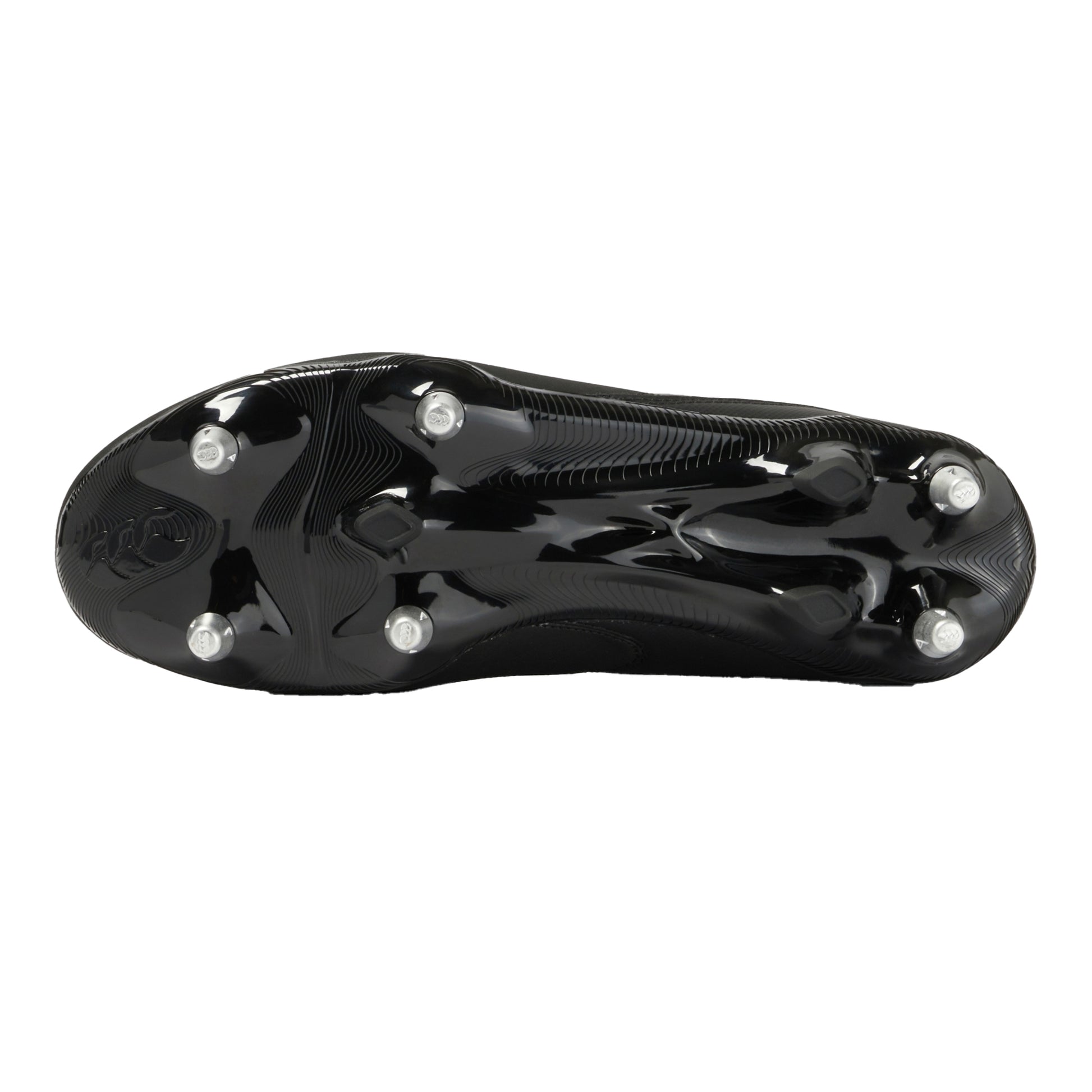 Black-White - Close up - Canterbury Unisex Adult Phoenix Raze Soft Ground Rugby Boots