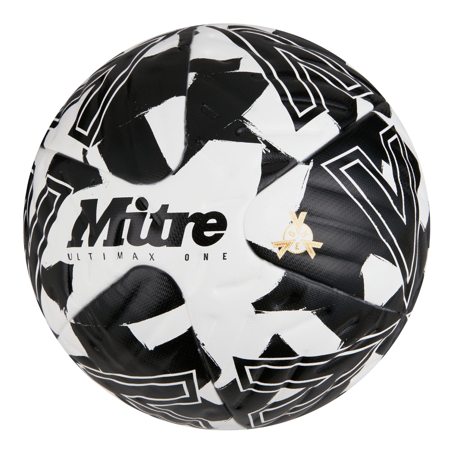 White-Black - Back - Mitre Ultimax One Football
