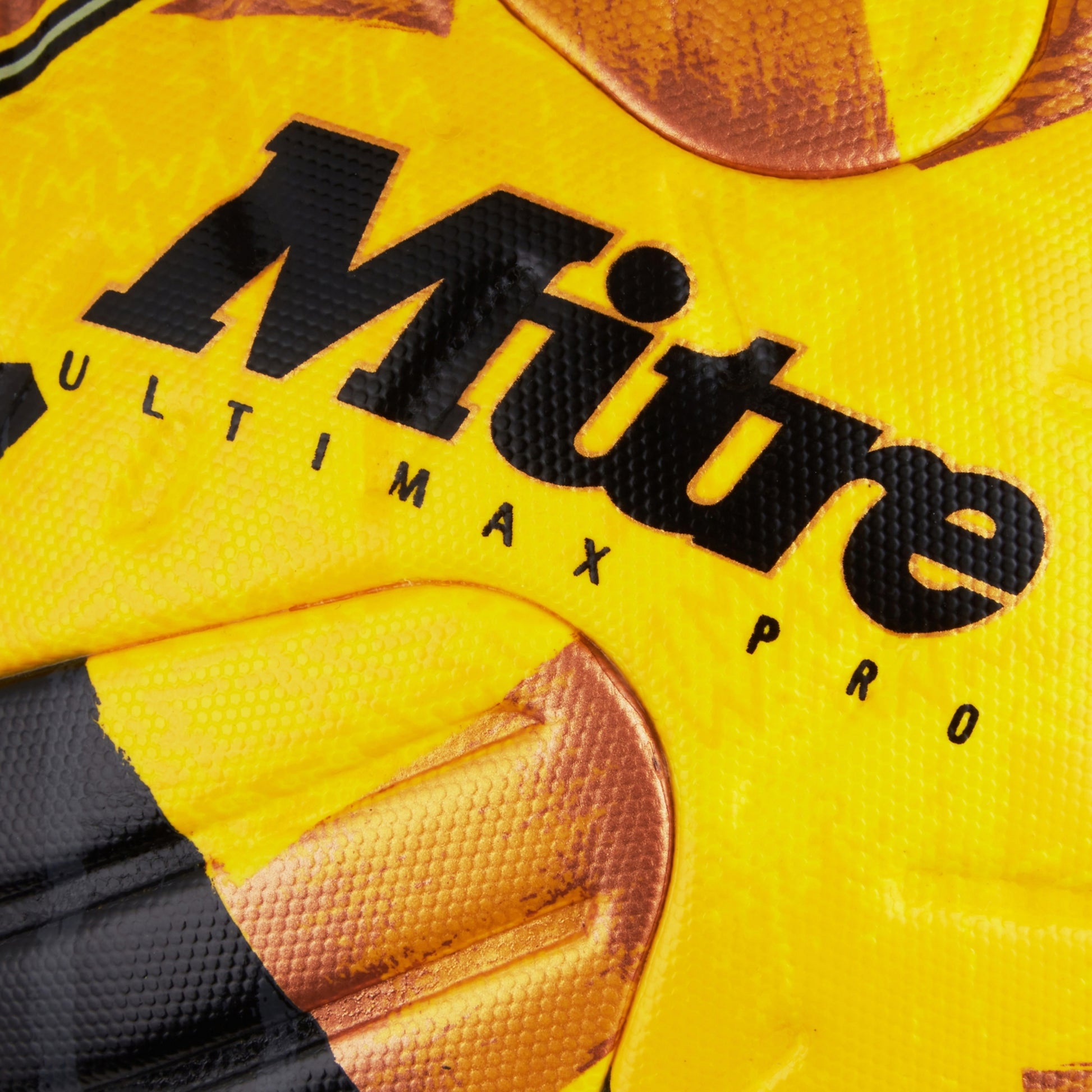 Yellow-Gold-Black - Side - Mitre Ultimax Pro Football
