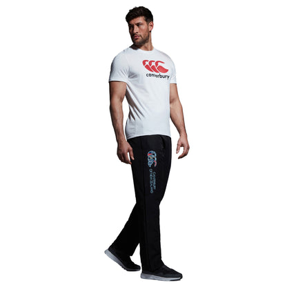 Black - Lifestyle - Canterbury Mens Uglies Open Hem Jogging Bottoms