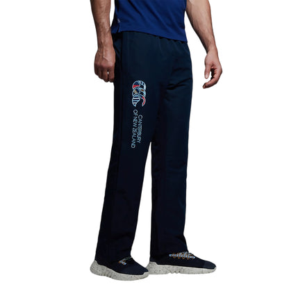 Navy - Side - Canterbury Mens Uglies Open Hem Jogging Bottoms