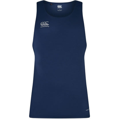 Navy - Front - Canterbury Mens Super Light Tank Top