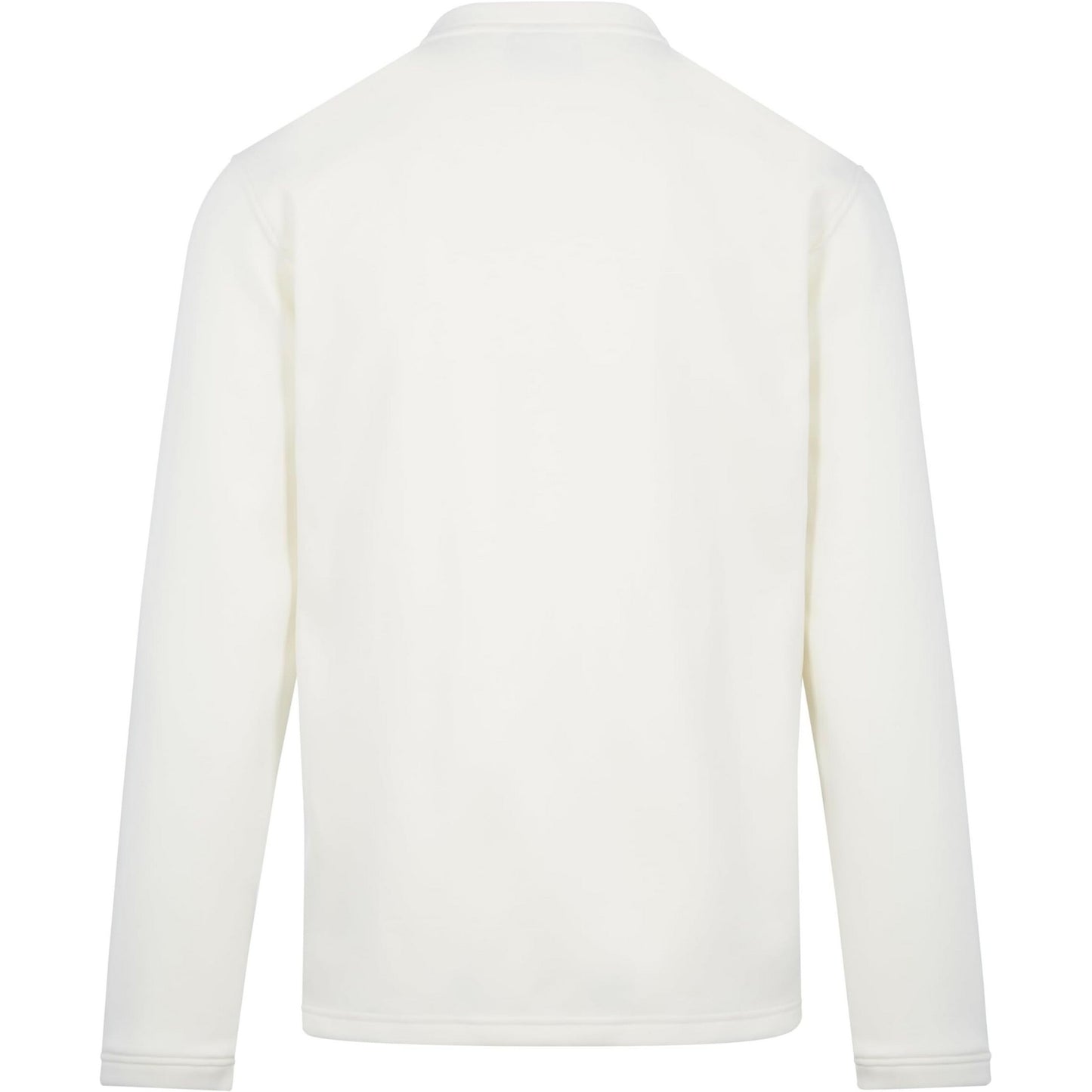 Cream - Back - Canterbury Childrens-Kids Classic Long-Sleeved Cricket Jumper