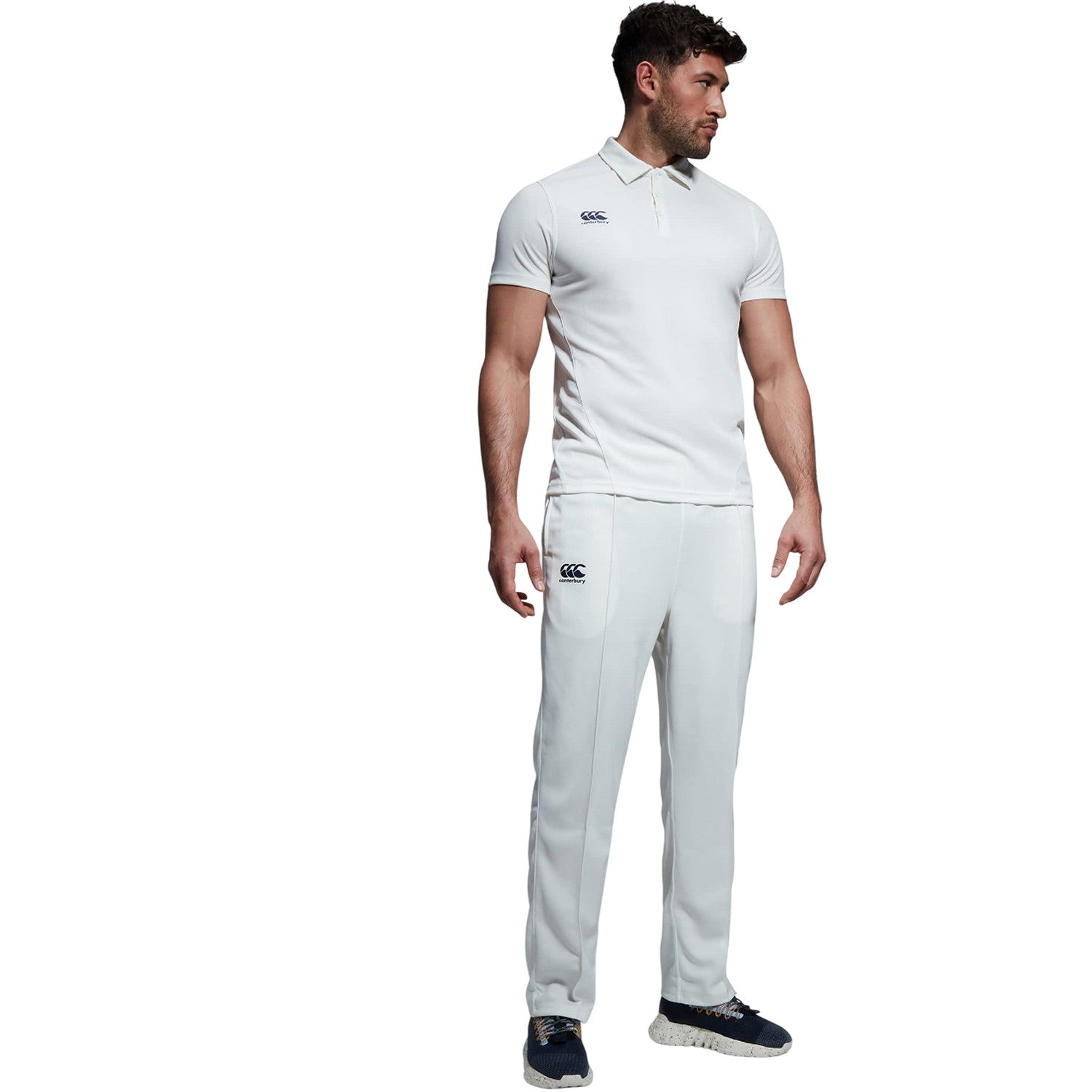 Cream - Pack Shot - Canterbury Mens Cricket Trousers