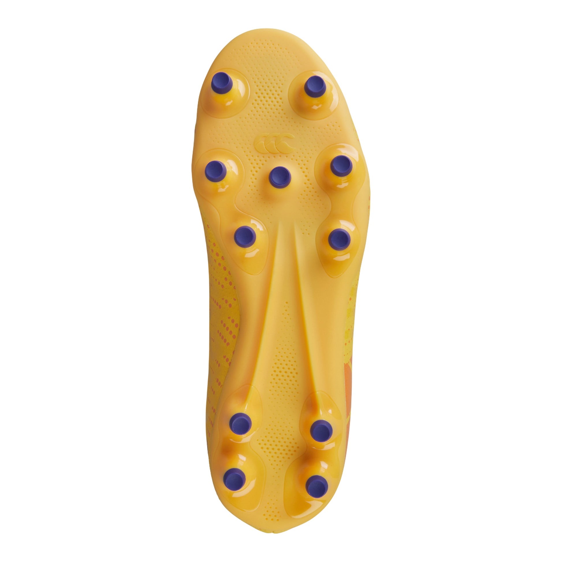 Amber Yellow-Orange Crush-Mars Red - Back - Canterbury Unisex Adult Speed Infinite Elite Firm Ground Rugby Boots