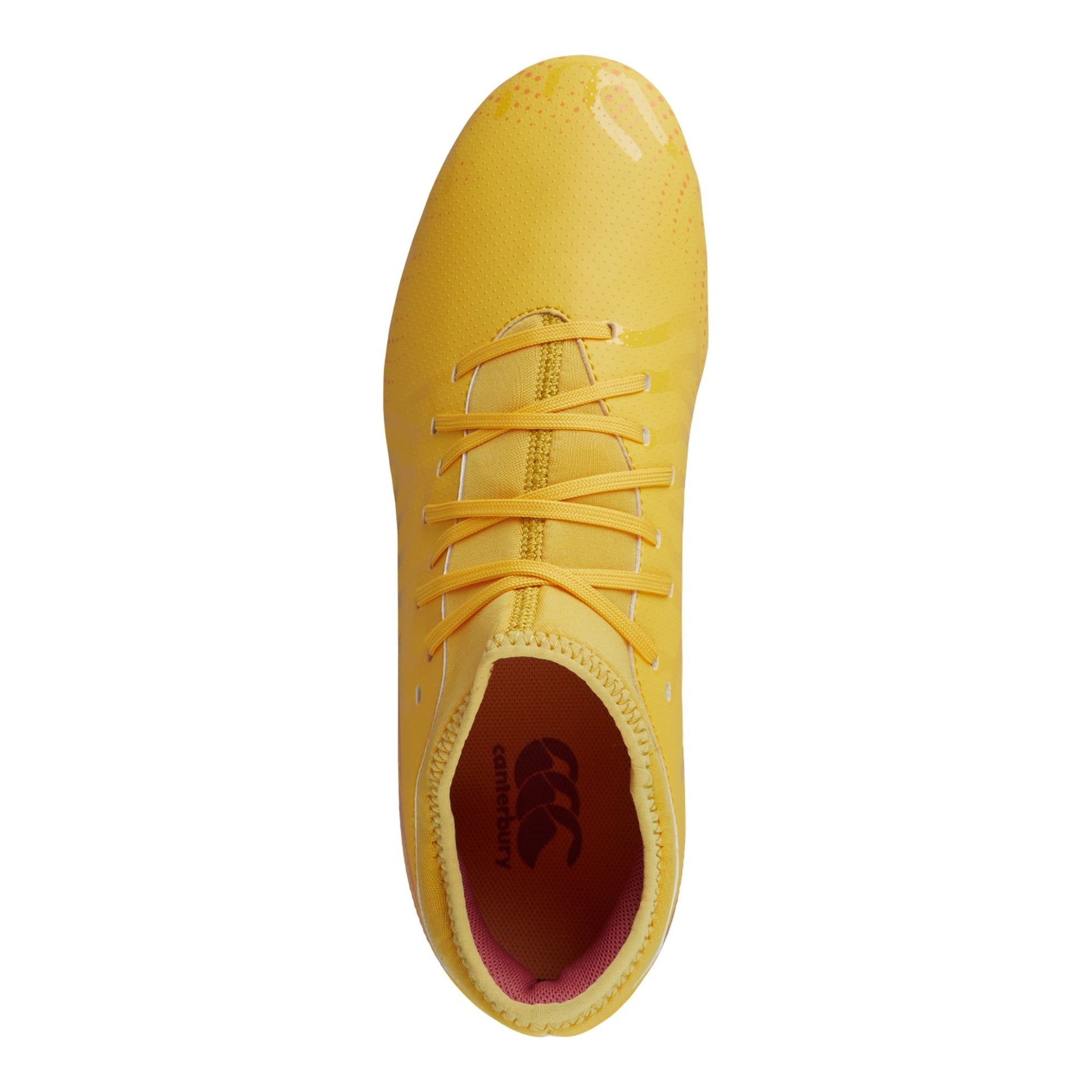 Amber Yellow-Orange Crush-Mars Red - Lifestyle - Canterbury Unisex Adult Speed Infinite Elite Firm Ground Rugby Boots